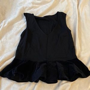 J Crew Peplum Top